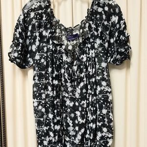 NWOT Miley Cyrus MAZ AZRIA BLOUSE Sz XL
